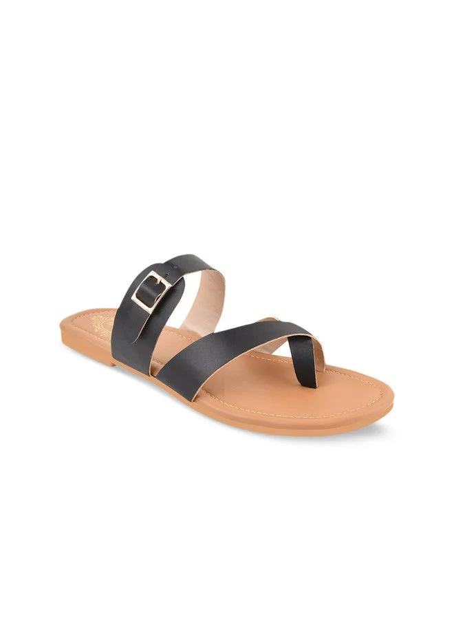 شوتوبيا Shoetopia Stylish Side Buckle Detailed Flats for Women & Girls