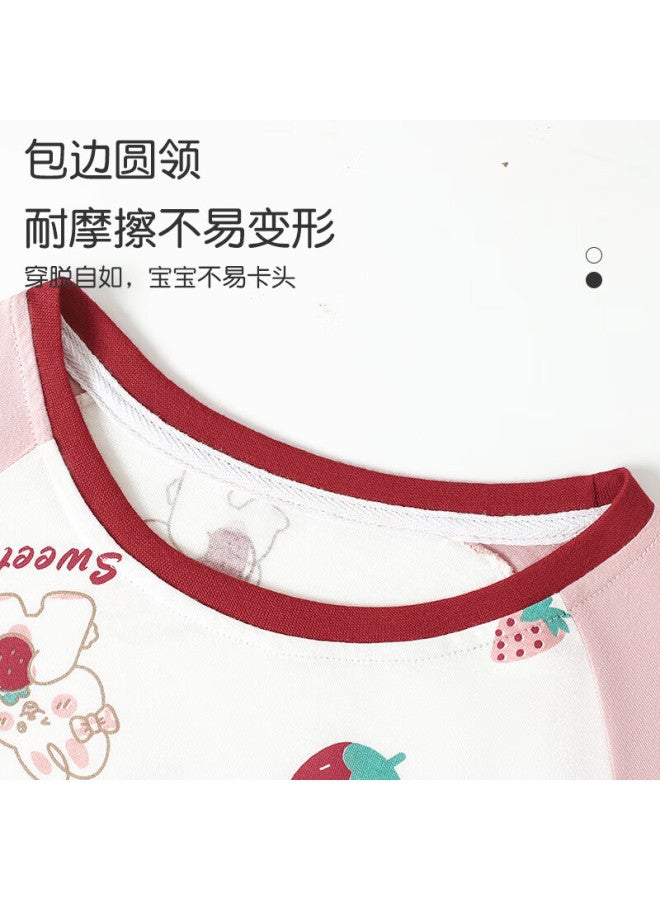 Top Melon Melon Girls' Nightgown New Summer Children's Princess Pajamas Short Sleeve Big Kids Home Wear - Image 3