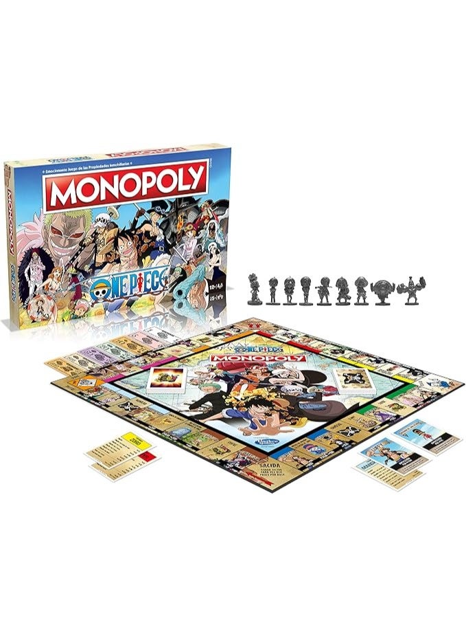 Monopoly One Piece Monopoly Board Game Winning Moves (2-6 Players, Ages 9+) -[036948] - Image 3