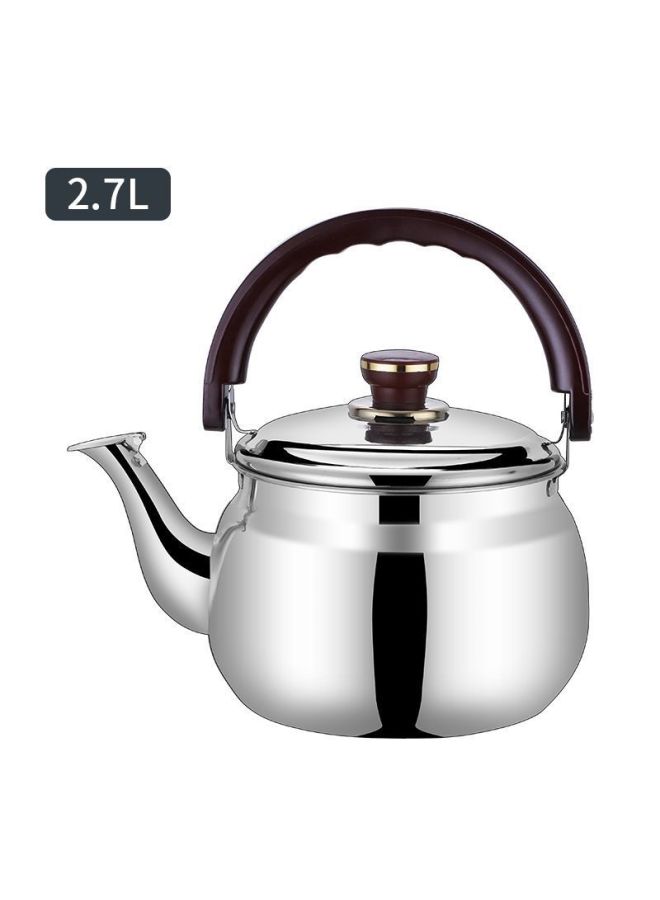 Fuda Sound Rising Kettle Stainless Steel Cold Kettle Thickened Golden Piano Kettle Large Mouth Sound Kettle Boiling Water-Capacity:20CM (titanium Chopsticks Pot) 2.7L - Image 1