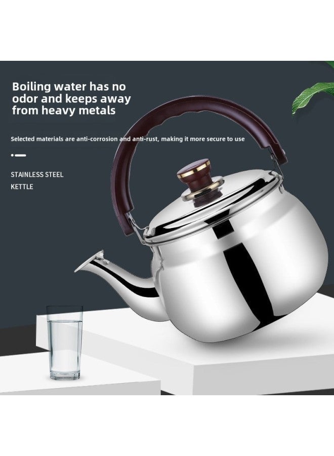 Fuda Sound Rising Kettle Stainless Steel Cold Kettle Thickened Golden Piano Kettle Large Mouth Sound Kettle Boiling Water-Capacity:20CM (titanium Chopsticks Pot) 2.7L - Image 4
