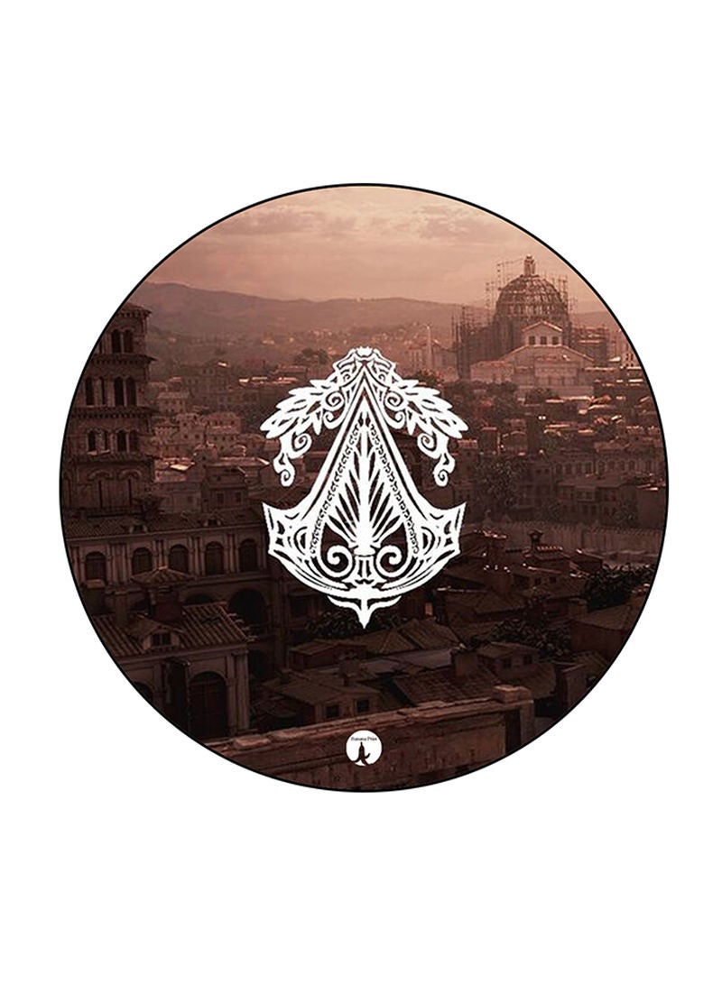 Video Game Assassin'S Creed Printed Mouse Pad Multicolour