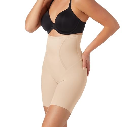 Maidenform Women's High-Waist Thigh Slimmer Shapewear, Cool Comfort Slimming Shapewear - Image 2