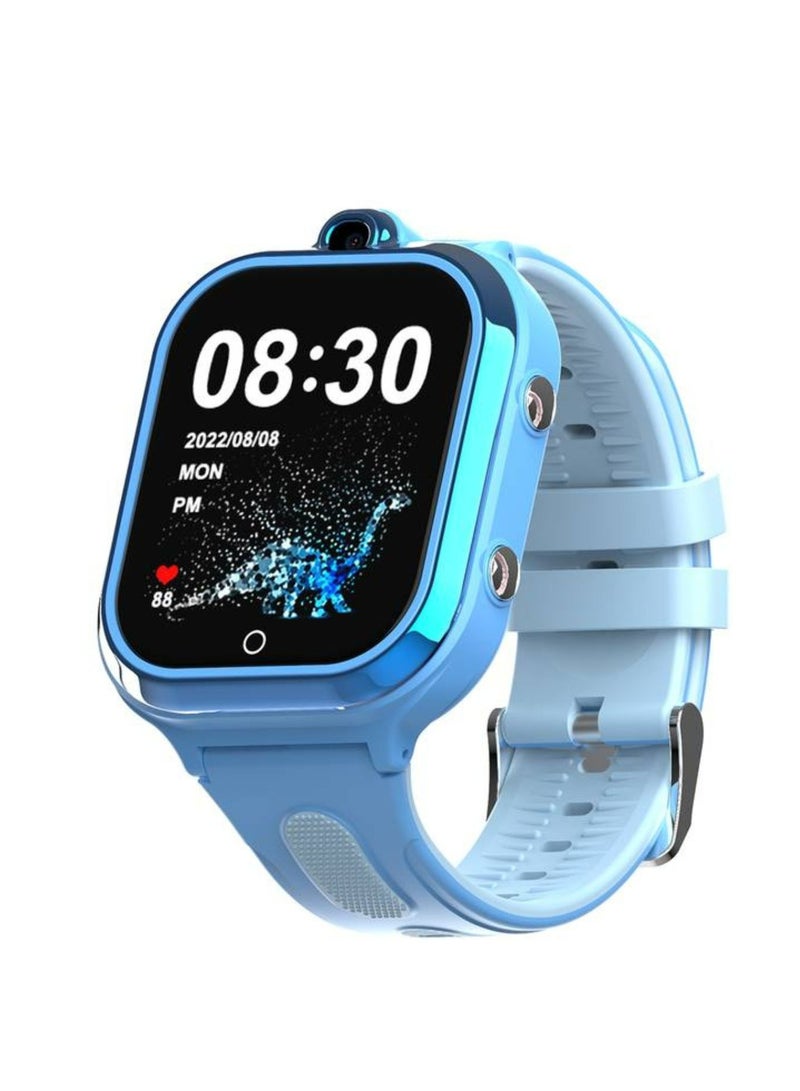 GREEN LION Kids 1.85" Smart Watch with GPS Tracking, 3-4 Days Working Time, SOS Call, Video Call, & Voice Chat, HD Camera, 1GB RAM, 2-Way Phone Call - Blue  - Image 1