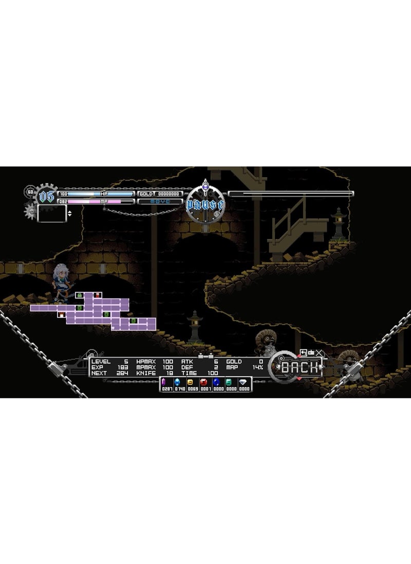 Touhou Luna Nights PS5 Version - 2D Metroidvania Action Game