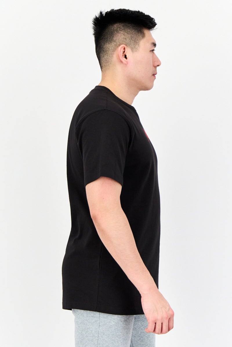 PUMA تي شيرت رياضي قصير الأكمام للرجال من بومة × بليجرز، أسود - Image 2