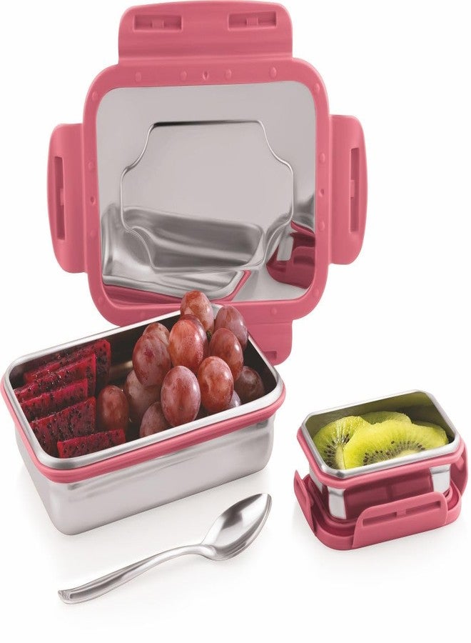 Maxfresh INOX Snacksbox Small Lunch Box