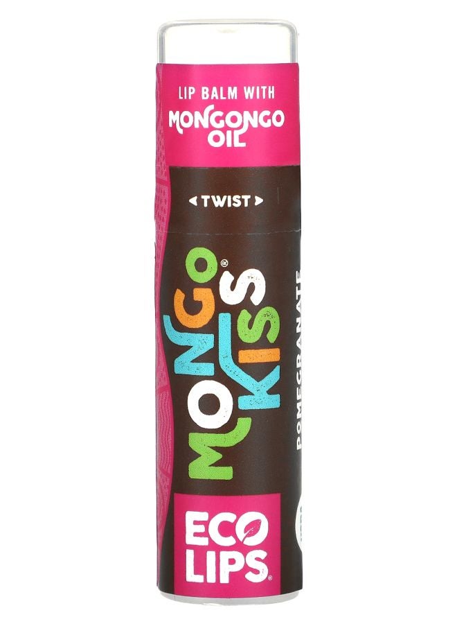 Eco Lips Mongo Kiss Lip Balm Pomegranate 0.25 oz (7 g)