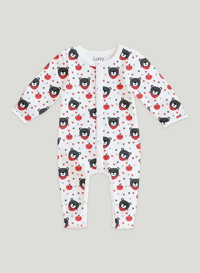 Luay  100% Cotton Full Sleeves Baby Romper,Sleepsuit for Baby Girls & Boys(Pack of 2). for Men | Best Price UAE