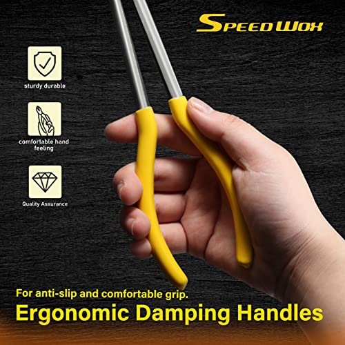 SPEEDWOX Long Reach Hose Grip Pliers 11 Inches Ring Nose 3/5 Inch Diameter Offset Spark Plug Boot Removal Serrated Jaws for Hard to Reach Narrow Spaces - Image 4