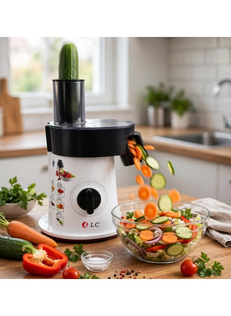 DLC Electric Salad Maker & Vegetable Cutter, 200W, Compact Design, DLC-39601 - Image 4