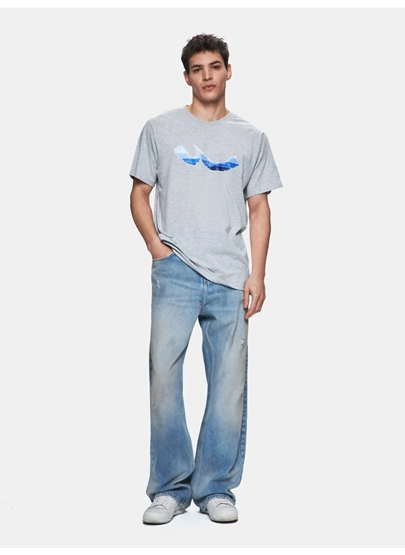 إل تي بي Gray T-Shirt