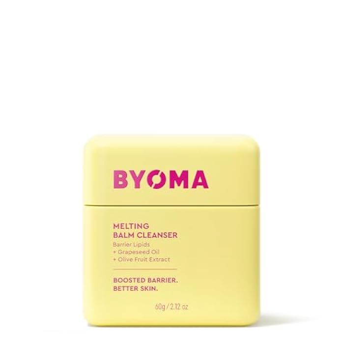 BYOMA Melting Balm Facial Cleanser - Buttery Soft Cleansing Balm for Skin Barrier Repair - Tri-Ceramide Face Wash for Sensitive Skin & All Skin Types - Deeply Hydrated Skin, No Oily Residue - 2.12 oz - Image 1