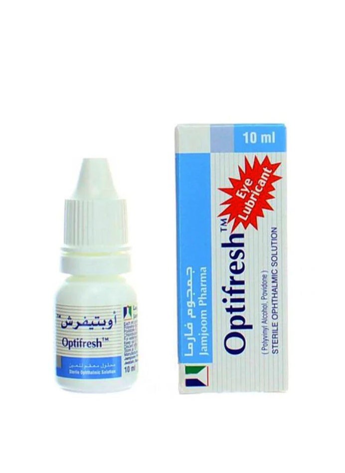JAMJOOM PHARMA - محلول مرطب للعين معقم Optifresh 10 مل - Image 1