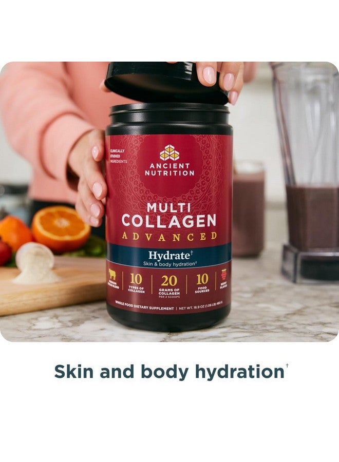 Ancient Nutrition مسحوق بروتين الكولاجين المتعدد المتقدم من أنشينت نيوترشن - مزيج التوت، 30 حصة - Image 4