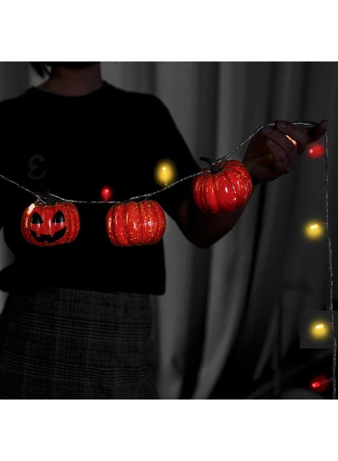 VUCATIN 16PCS Orange Artificial Pumpkin Decoration Fall Harvest Foam Fake Pumpkin Thanksgiving Halloween Christmas Pumpkin Home Table Farmhouse Party Fall Decor - Image 3