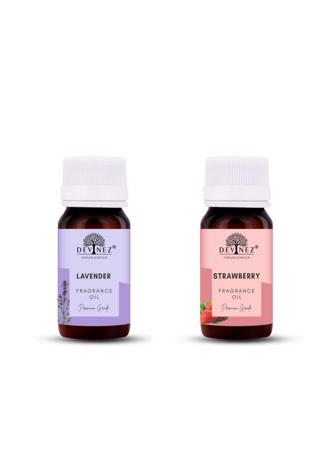 Devinez Lavender Strawberry Aroma Oil For Ultrasonic/Tealight/Reed Diffuser 60Ml Each - Image 1