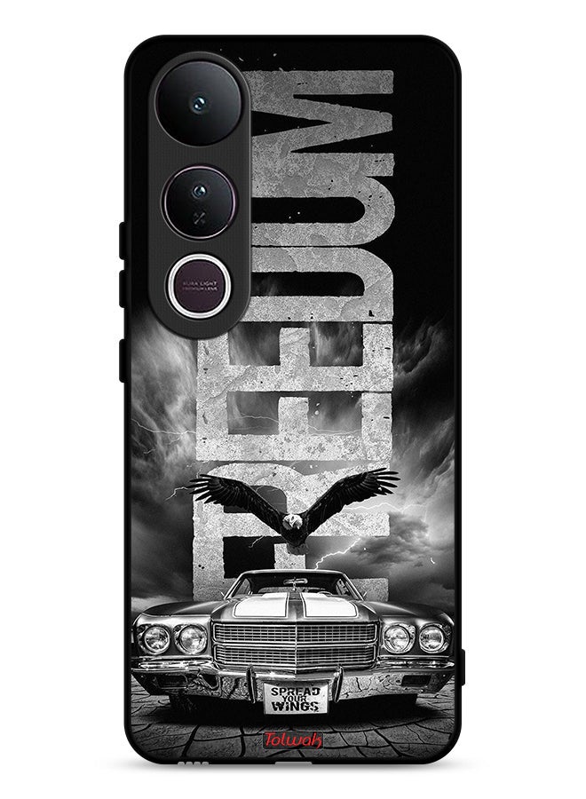 Tolwak Vivo V50 Lite Protective Case Cover Freedom Art