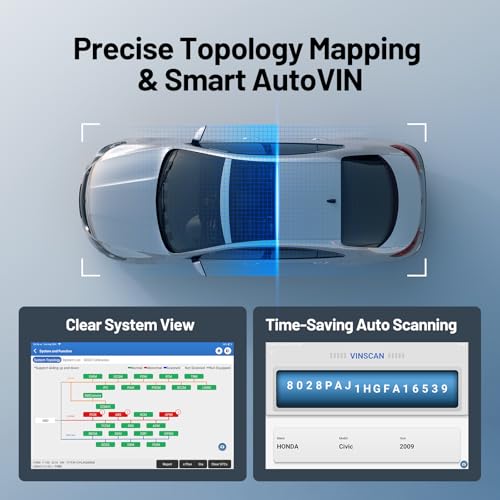TOPDON Phoenix Plus Scanner, Bidirectional Scan Tool V2.0, ECU Coding, Topology Map, CANFD Car Diagnostic Scanner, OEM Full System, 41+ Service, AutoAuth for FCA SGW, V.A.G Guided, 2 Years Free Update - Image 5