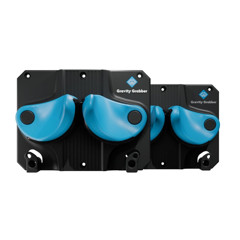 Gravity Grabber - Ultimate Ski & Snowboard Wall Rack | Secure, Non-Slip Storage | Fits Any Ski/Board | Garage Organization | Ski Storage Rack | Snowboard Storage Rack | Winter Gear Organizer | 2 Pck - Image 1