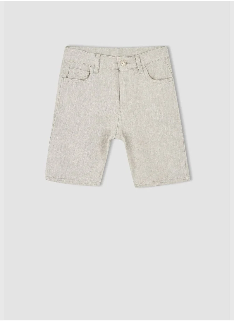 ديفاكتو Double Side Pockets Bermuda Short