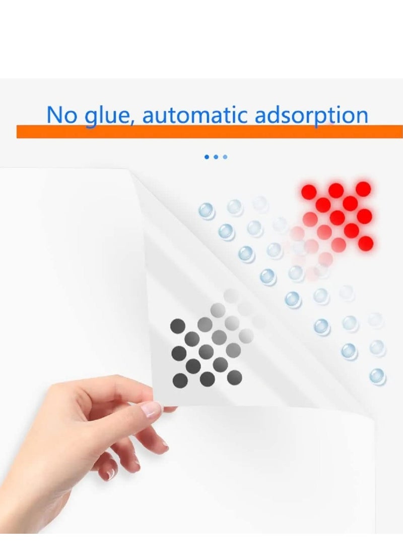 SYOSI Electrostatic Absorption Wall Protective Film, Waterproof Wall Protection Film, Wall Electro Static Protective Film, Proof Waterproof Sticker Furniture Protective Film Sticker  - Image 4