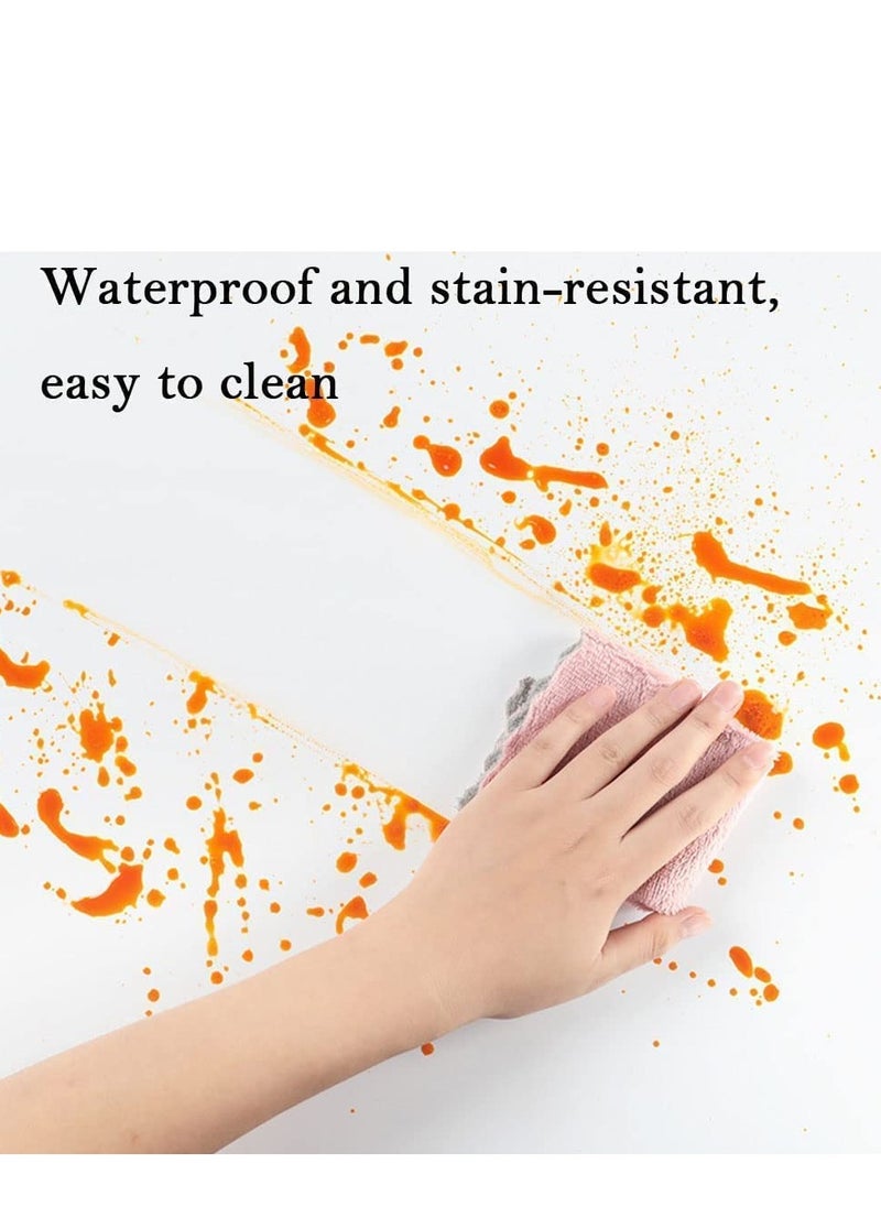 SYOSI Electrostatic Absorption Wall Protective Film, Waterproof Wall Protection Film, Wall Electro Static Protective Film, Proof Waterproof Sticker Furniture Protective Film Sticker  - Image 2