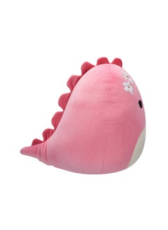 Squishmallows 12 inch Medium Plush Moira Pink Dinosaur with Sakura Flowers Officially Licensed Kellytoy Plush Toy Colorful Soft Gift for Kids Girls & Boys Washable Squishy Stuff Toy Multicolor All Age  - Image 3
