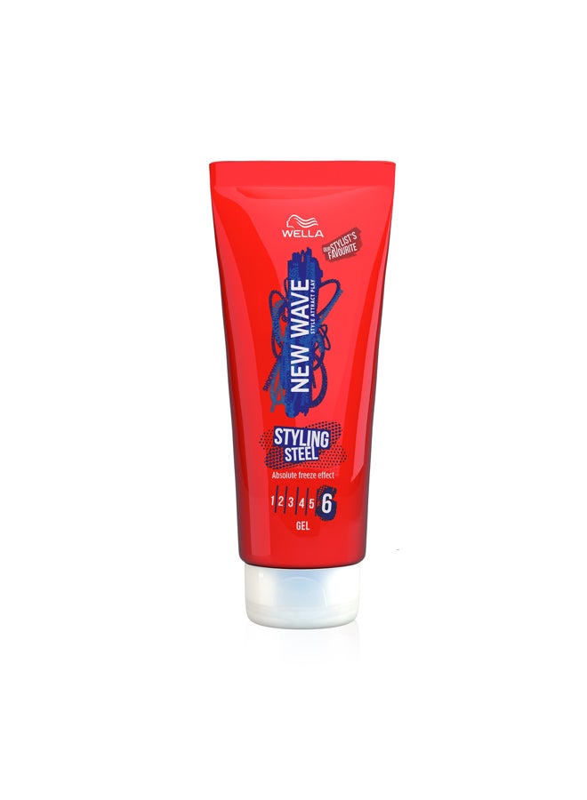 WELLA New Wave Styling Steel Gel 200ml - Image 1