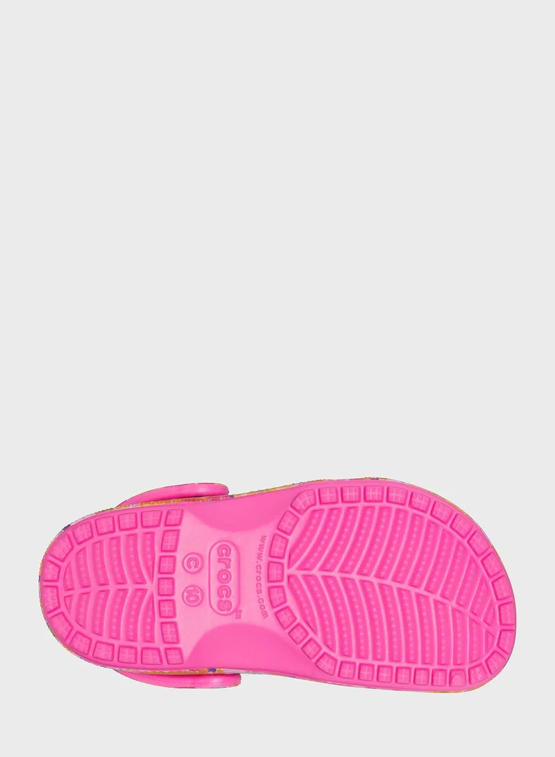 crocs Kids Classic Hyper Real Clog Sandals