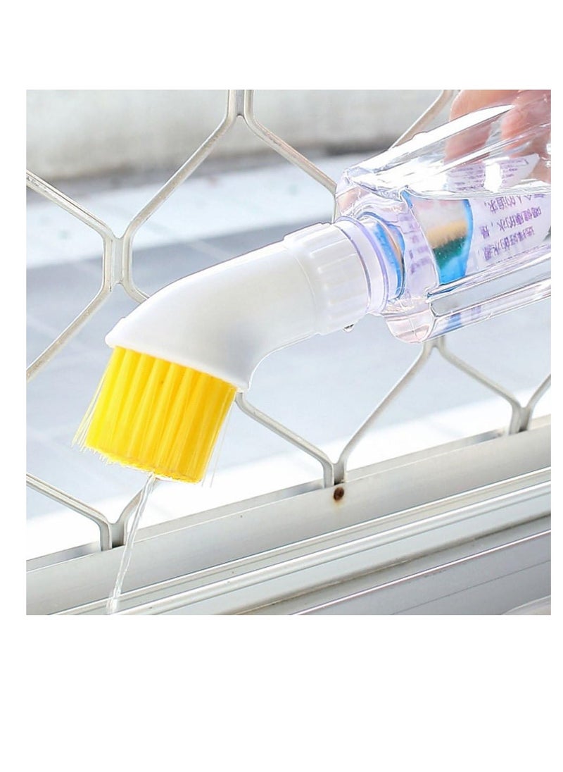 Generic Portable multi-functional cleaning brush for washing kitchen, bathroom, shoes, windows, and sliding door tracks  - Image 1