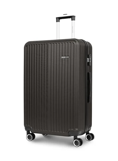 PARAJOHN Alpha large Size Lightweigh ABS Hardside Spinner Luggage Trolley -28 Inch | Carrying 30KG 4-Wheel Hardshell Suitcase-Dark grey