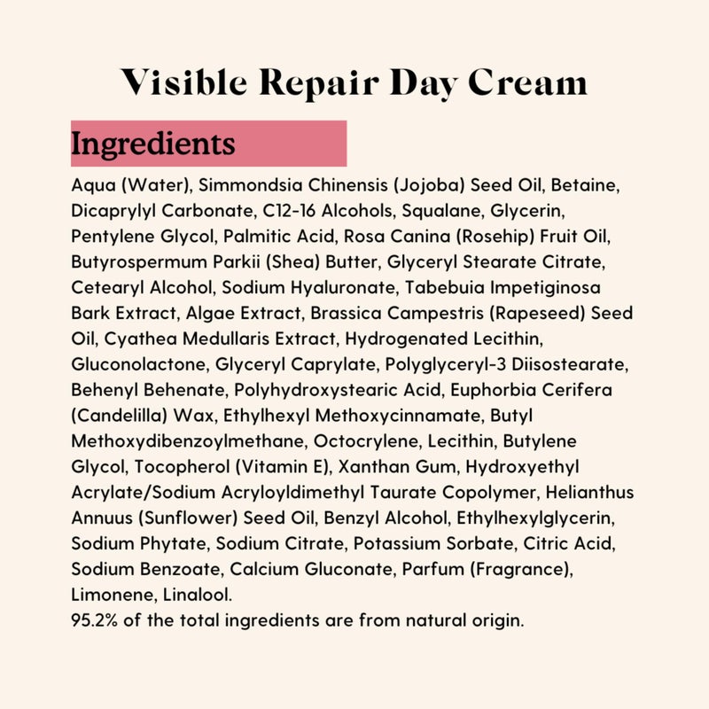 Essano Visible Repair Face Moisturizer Day Cream with Hyaluronic Acid, Hydrating & Rejuvenating Daily Moisturizer for Mature Skin Care, Supports Firm Skin & Appearance of Fine Lines & Wrinkles, 50g - Image 3