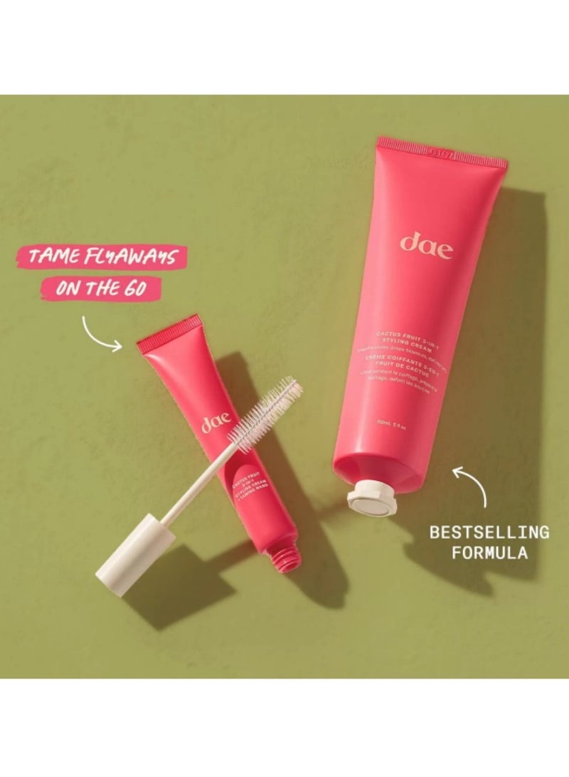 DAE Cactus Fruit Three-Combination Cream Travel Style Taming Stick-Taught Flash Smooth Curled Fixed Edge - Image 3