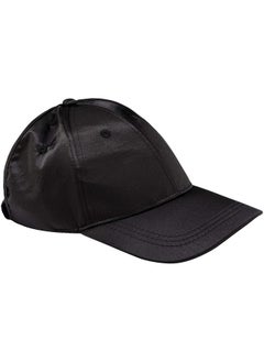 Curl Keeper Curly Hair Solutions Badazz Backless Hat For Curly Hair And Natural Hair (Black Satin)  - Image 1