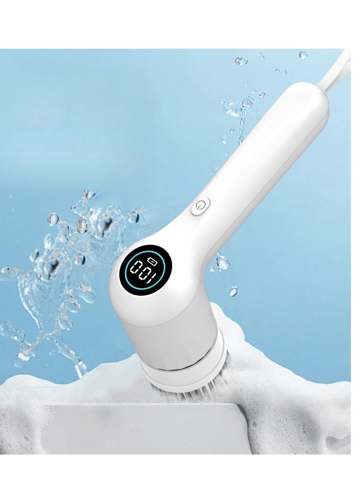 Electric Cleaning Brush - Wireless Handheld Waterproof Brush Artifact - Image 4