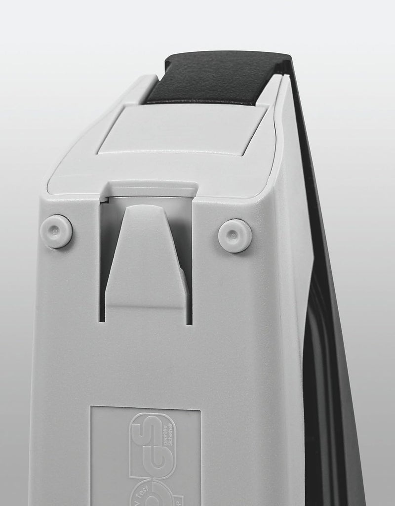 ليتز دباسة ليتز، سعة 30 ورقة، جسم بلاستيكي مريح، تشمل الدبابيس، مجموعة NeXXt، 55000025 - أحمر - Image 4