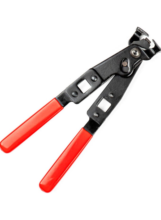 Articulated arm hose clamps pilers