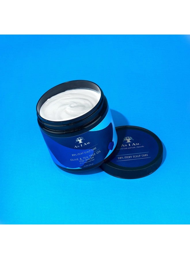 As I Am Dry & Itchy Scalp Care Cowash - 16 ounce - Enriched with Zinc Pyrithione, Olive Oil, and Tea Tree Oil - Fights Dandruff and Seborrheic Dermatitis - Image 4