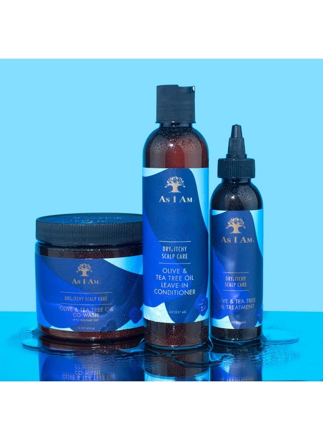 As I Am Dry & Itchy Scalp Care Cowash - 16 ounce - Enriched with Zinc Pyrithione, Olive Oil, and Tea Tree Oil - Fights Dandruff and Seborrheic Dermatitis - Image 5