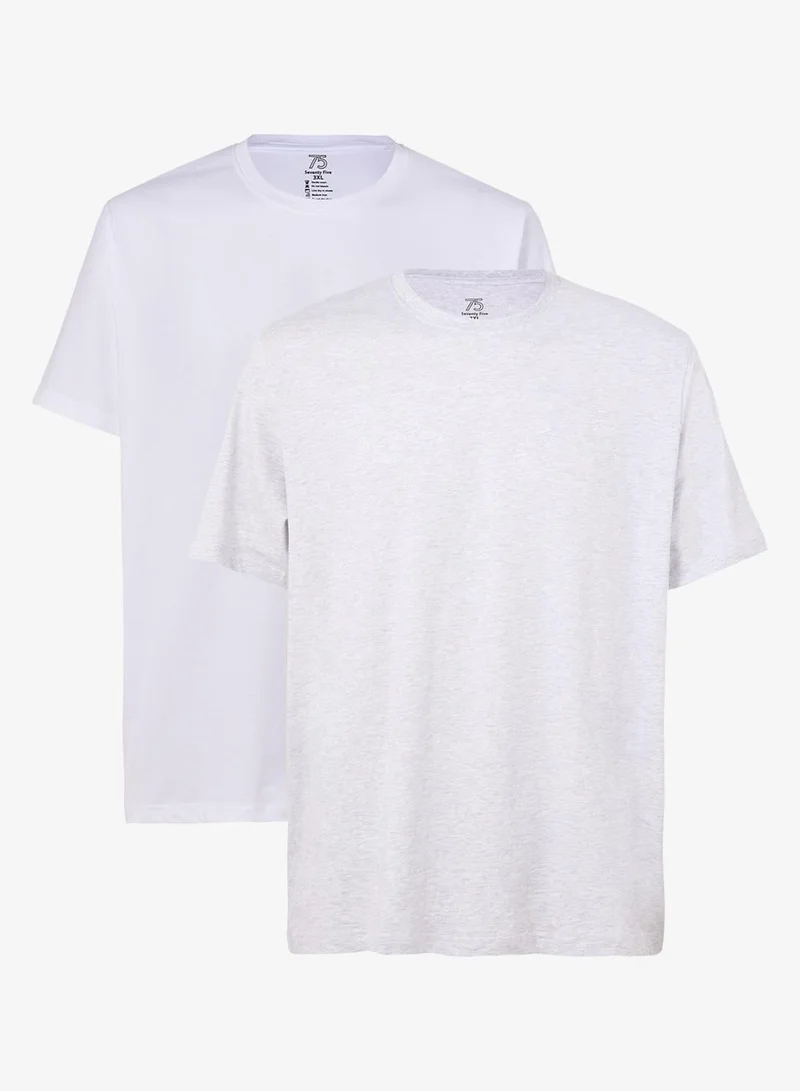 Seventy Five Basics Pack of 2 Plus Size T-Shirt