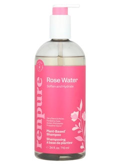 Renpure Plant-Based Shampoo Rose Water 24 fl oz (710 ml) 