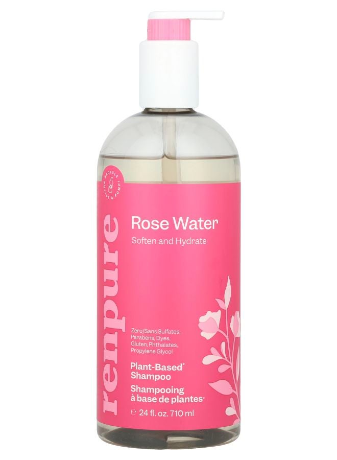 Plant-Based Shampoo Rose Water 24 fl oz (710 ml)