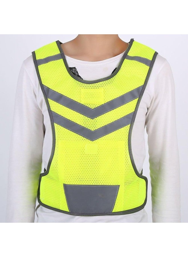 klarako High Visibility Adjustable Reflective Safety Vest for Outdoor Sports Cycling Running Hiking - Image 3