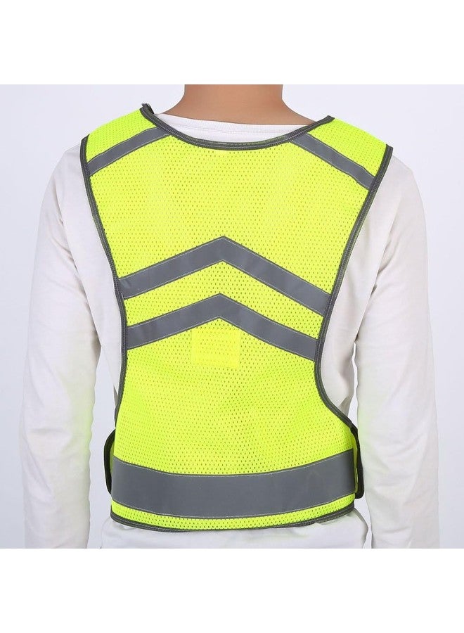 klarako High Visibility Adjustable Reflective Safety Vest for Outdoor Sports Cycling Running Hiking - Image 4