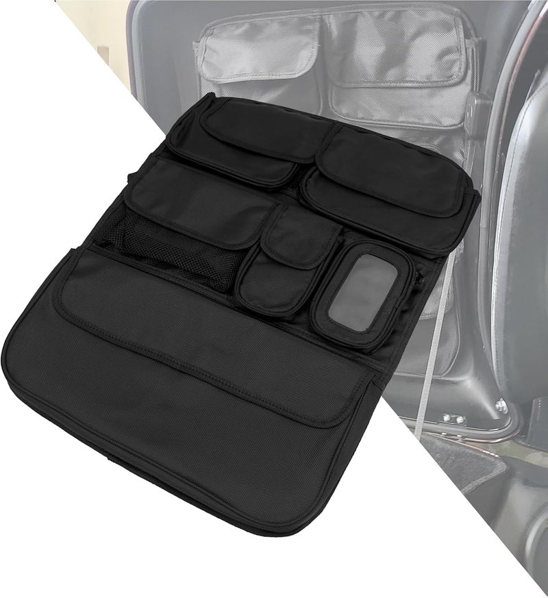 HDBUBALUS Motorcycle Tour Pak Lid Organizer Bag - Image 1
