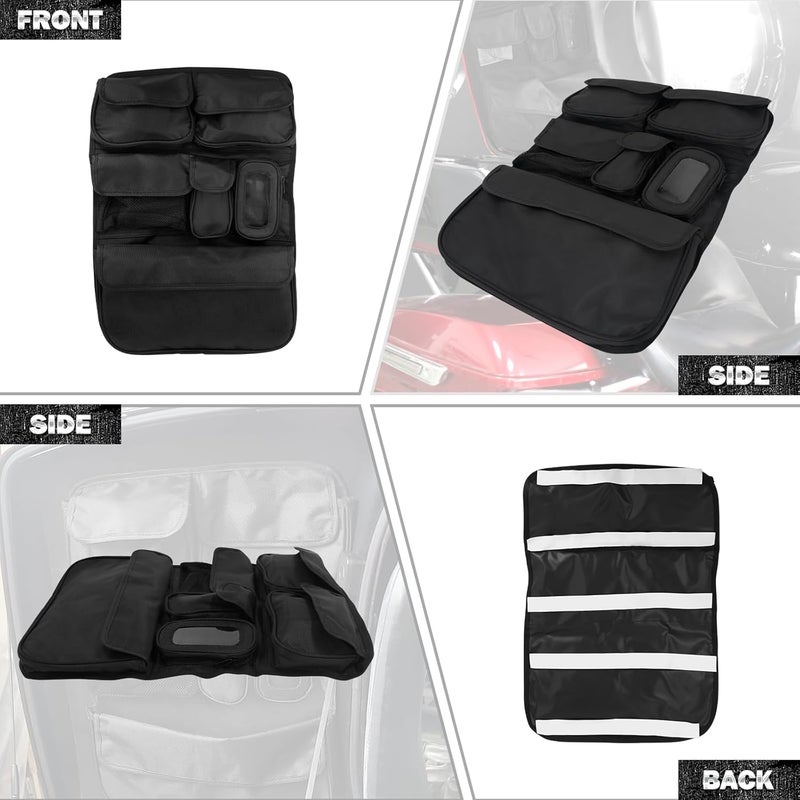 HDBUBALUS Motorcycle Tour Pak Lid Organizer Bag - Image 4