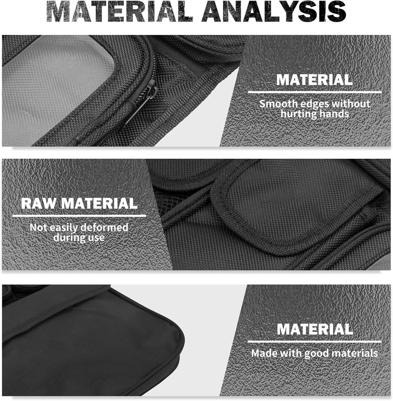 HDBUBALUS Motorcycle Tour Pak Lid Organizer Bag - Image 5