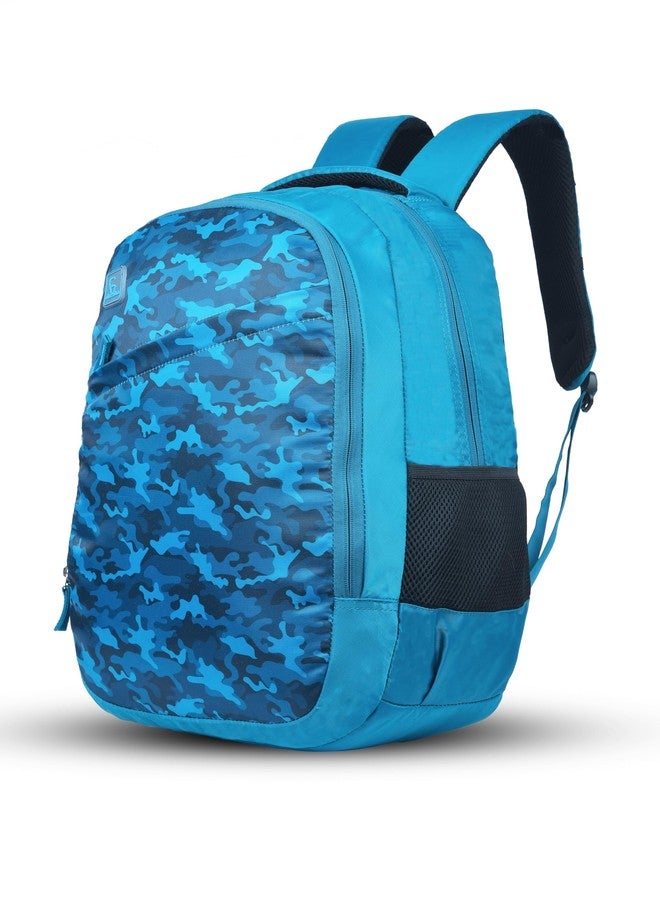 GREENLANDS 31L Camo Lightweight Backpack| Two Spacious Compartments, Padded Back & S-Curved shoulder Straps | Unisex Bag for Travel, School - Image 4