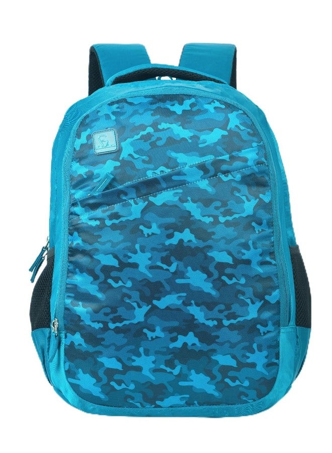 GREENLANDS 31L Camo Lightweight Backpack| Two Spacious Compartments, Padded Back & S-Curved shoulder Straps | Unisex Bag for Travel, School - Image 2